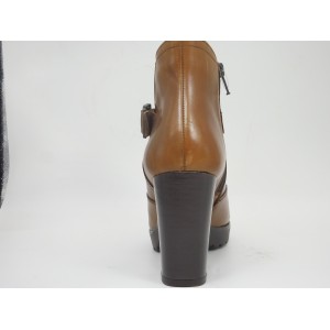 Botine toc inalt si platforma-9067 Tri